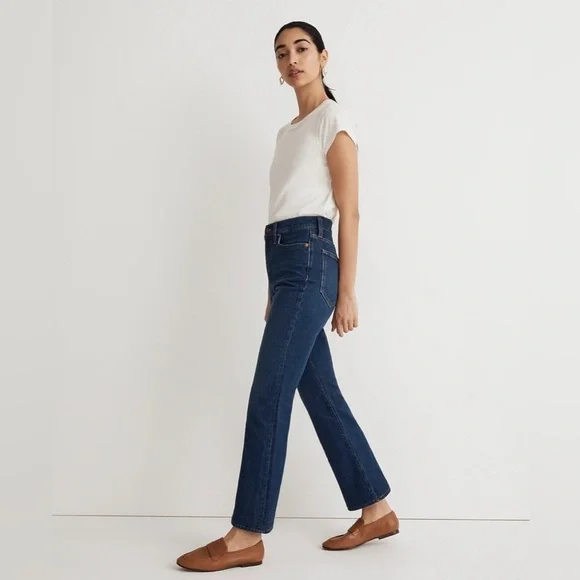 Madewell The Perfect Vintage Flare Crop - Picture 3 of 11